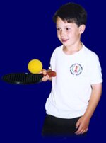 Child on the Tennis Trail