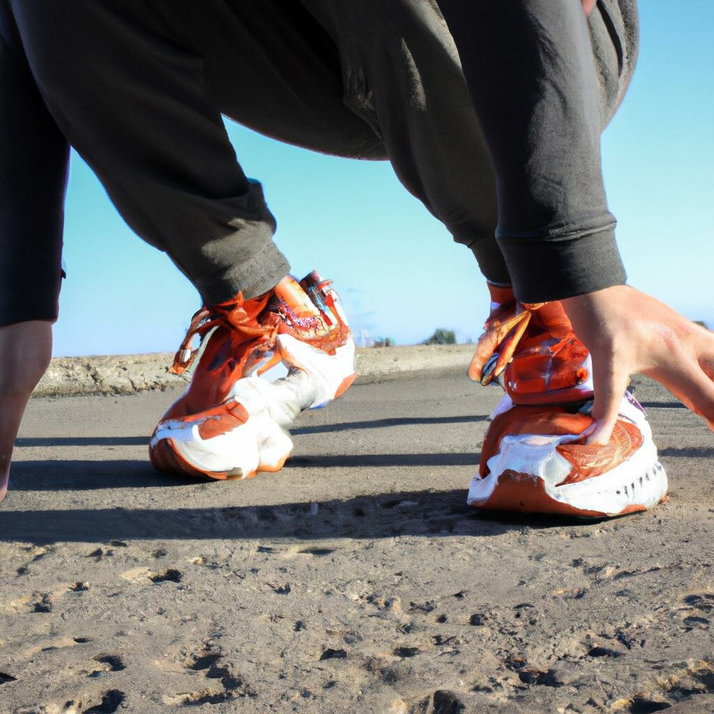 Shuttle Runs: Agility Training for Tennis Players Person performing shuttle run exercise
